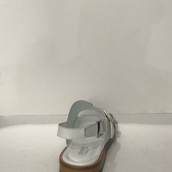 Fennix Italy sandal white leather calf/alligator - Picture 4 of 5